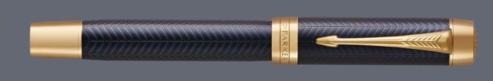 Pióro wieczne Parker Duofold Prestige Centennial Niebieska Jodełka GT | Stalówka F/18k - 1931369