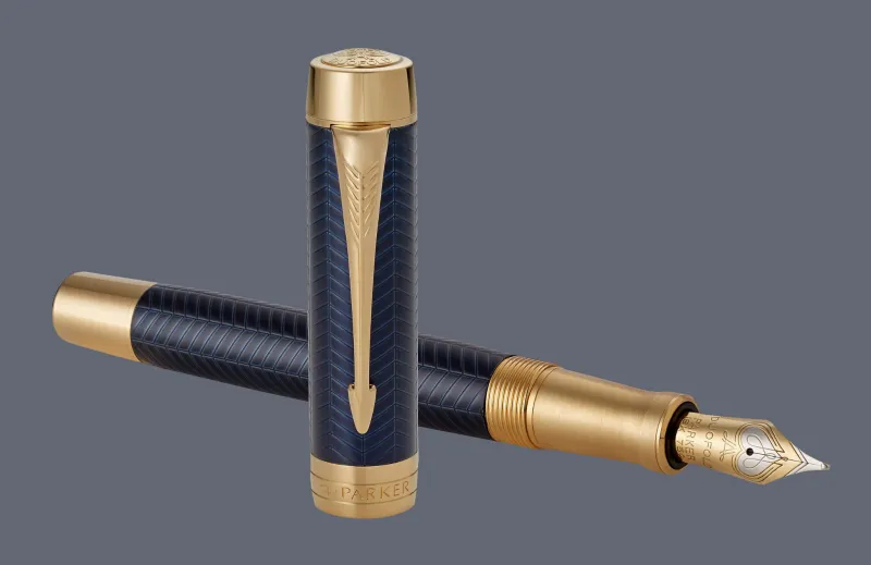 Pióro wieczne Parker Duofold Prestige Centennial Niebieska Jodełka GT