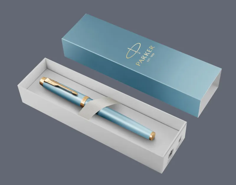 Pióro kulkowe Parker IM Rituals Turquoise Green GT - 2203893 + BOX Standard