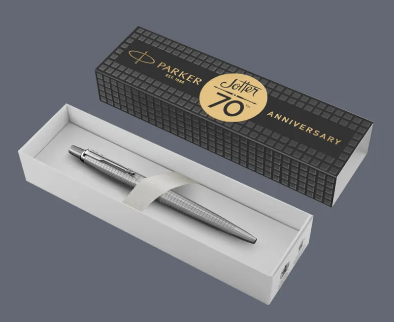 Długopis Jotter Premium 70TH Anniversary Stalowy CT - 2205530 + BOX Standard