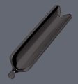 Etui Parker czarne zamykane na suwak - 2216950