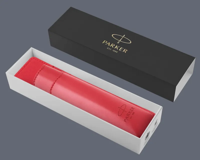 Etui Parker czerwone na jeden instrument piśmienniczy (typu sleeve) - 2216949.jpg