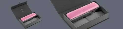 Pudełko Prezentowe Parker + Etui Skóra Eko różowy pastel na suwak - 2195848_2186242