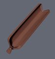 Pudełko Prezentowe Parker + Etui Skóra Eko brązowe na suwak - 2195848_2217022