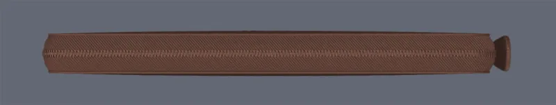 Pudełko Prezentowe Parker + Etui Skóra Eko brązowe na suwak - 2195848_2217022