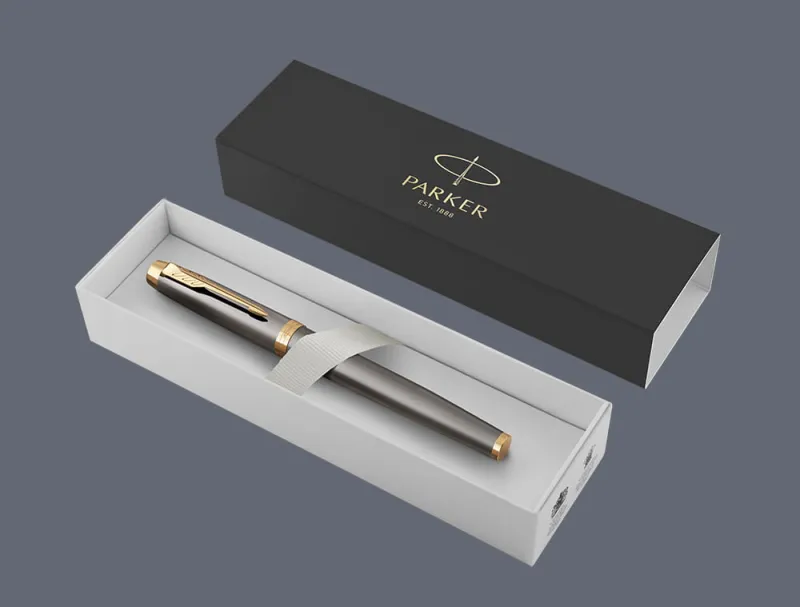 Pióro kulkowe Parker IM Core Grey GT - 2213778 + BOX Standard