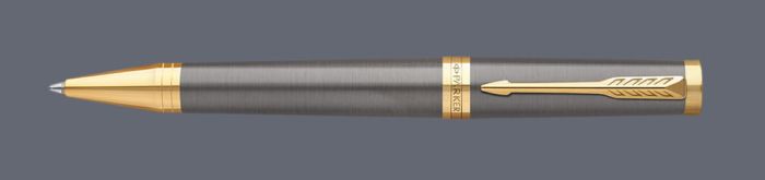 Długopis Parker Ingenuity Grey GT | Stalówka F