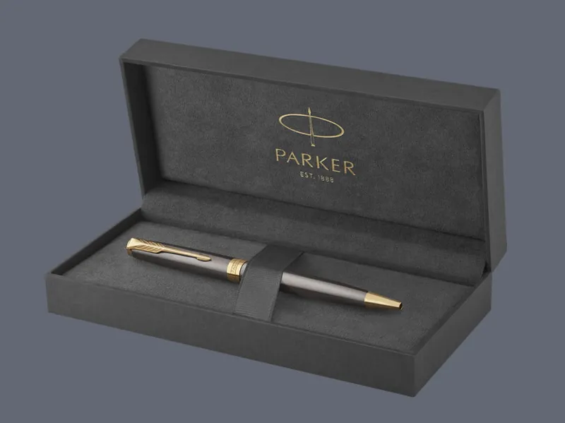 Długopis Parker Sonnet Core Grey GT - 2213679 + BOX Premium