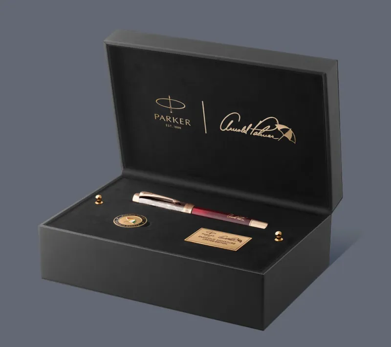 Pióro wieczne Parker Duofold Arnold Palmer GT | Stalówka F/18k - 2204538 + BOX Deluxe
