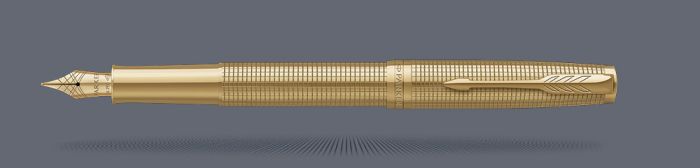 Pióro wieczne Parker Sonnet Premium Ciselé GT | Stalówka F/18k - 2209265