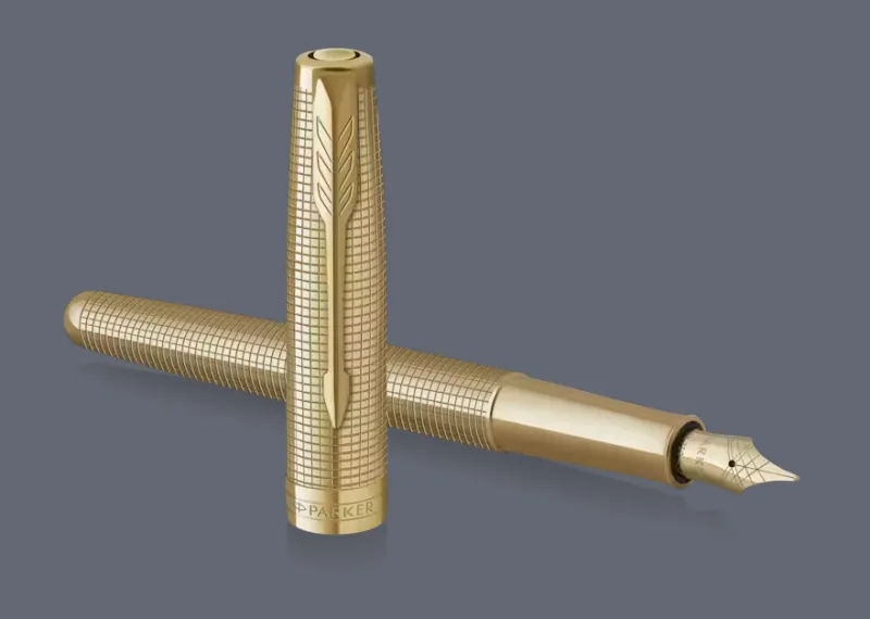 Pióro wieczne Parker Sonnet Premium Ciselé GT | Stalówka F/18k - 2209265