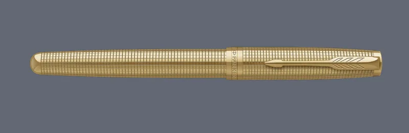 Pióro wieczne Parker Sonnet Premium Ciselé GT | Stalówka F/18k - 2209265