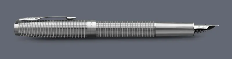 Pióro wieczne Parker Sonnet Premium Ciselé CT | Stalówka F/18k - 2209261