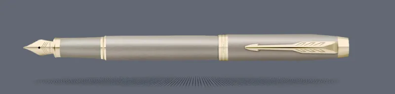 Pióro wieczne Parker IM Rituals Sandstone PVD | Stalówka M - 2235417