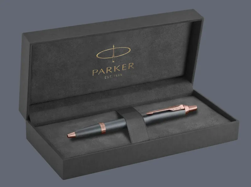 Zestaw Długopis Parker IM Rituals Turquoise Slate PVD + Premium Box - 2235424
