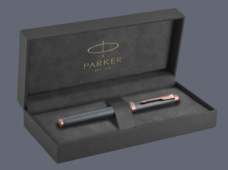 Pióro wieczne Parker IM Rituals Turquoise Slate PVD + Premium Box | Stalówka F - 2235422