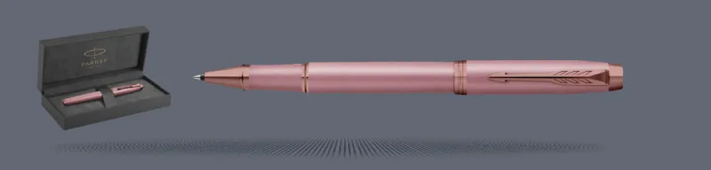 Zestaw Pióro kulkowe Parker IM Rituals Mauve PVD + Premium Box - 2235415