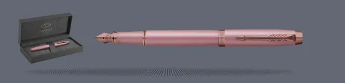 Pióro wieczne Parker IM Rituals Mauve PVD + Premium Box | Stalówka F - 2235414