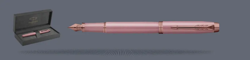 Pióro wieczne Parker IM Rituals Mauve PVD + Premium Box | Stalówka F - 2235414
