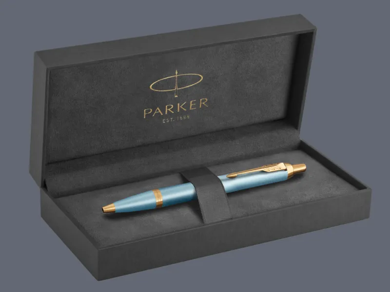 Zestaw Długopis Parker IM Rituals Turquoise Green GT + Premium Box - 2203894
