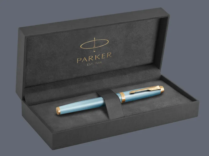 Zestaw Pióro kulkowe Parker IM Rituals Turquoise Green GT + Premium Box - 2203893