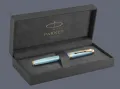 Zestaw Pióro wieczne Parker IM Rituals Turquoise Green GT + Premium Box | Stalówka F - 2203892