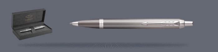 Długopis Parker IM Rituals Grey CT + Premium Box - 2203898