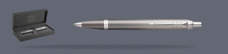 Długopis Parker IM Rituals Grey CT + Premium Box - 2203898