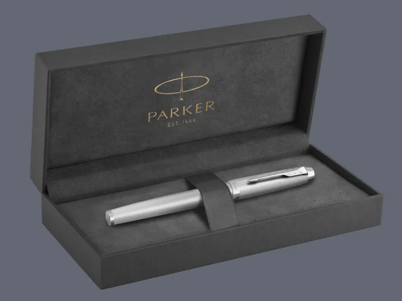 Pióro wieczne Parker IM Rituals Grey CT + Premium Box | Stalówka F - 2203896