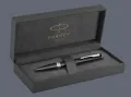 Zestaw Długopis Parker Meridian Glossy Black CT + Premium Box - 2231399
