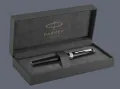 Pióro wieczne Parker Meridian Glossy Black CT + Premium Box | Stalówka F - 2231396
