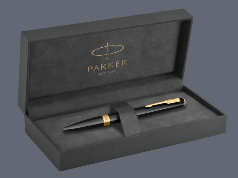Długopis Parker Meridian Glossy Black GT + Premium Box - 2231395