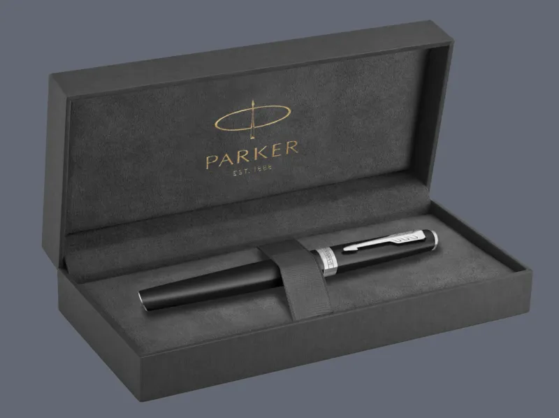 Pióro wieczne Parker Meridian Mate Black CT + Premium Box | Stalówka F - 2231404