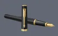 Pióro wieczne Parker Meridian Mate Black GT Stalówka F - 2231396
