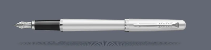 Pióro wieczne Parker Meridian Chrome CT | Stalówka F - 2231388