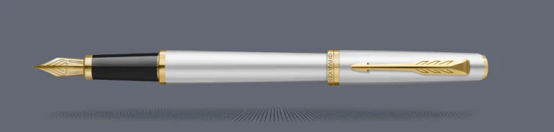 Pióro wieczne Parker Meridian Chrome GT | Stalówka F - 2231384