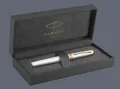 Pióro wieczne Parker Meridian Chrome GT + Premium Box | Stalówka F - 2231384