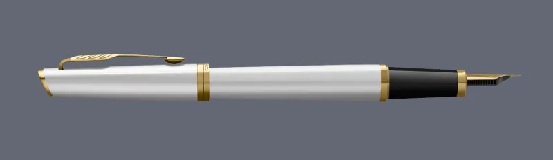 Pióro wieczne Parker Meridian Chrome GT | Stalówka F - 2231384