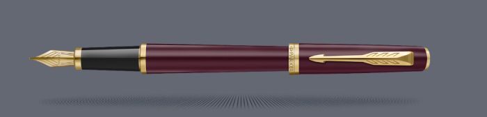 Pióro wieczne Parker Meridian Red GT | Stalówka F - 2231412