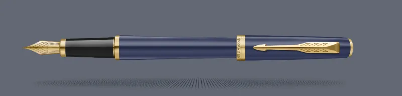 Pióro wieczne Parker Meridian Blue GT | Stalówka F - 2231408