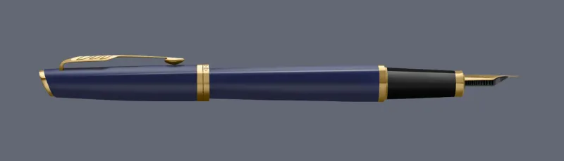 Pióro wieczne Parker Meridian Blue GT | Stalówka F - 2231408