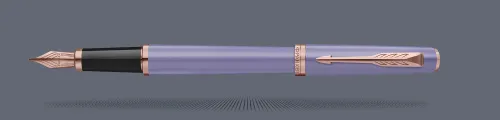 Pióro wieczne Parker Meridian Lilac PGT | Stalówka F - 2247766