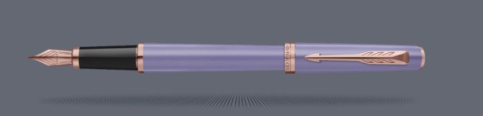 Pióro wieczne Parker Meridian Lilac PGT | Stalówka F - 2247766