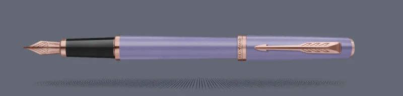 Pióro wieczne Parker Meridian Lilac PGT | Stalówka F - 2247766
