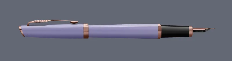 Pióro wieczne Parker Meridian Lilac PGT | Stalówka F - 2247766