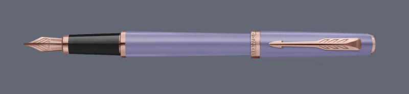 Pióro wieczne Parker Meridian Lilac PGT | Stalówka F - 2247766