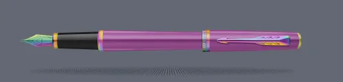 Pióro wieczne Parker Meridian Grape RBT | Stalówka F - 2247774