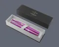 Zestaw Pióro wieczne + Długopis Parker Meridian Grape RBT | Stalówka F - 2247774_2247777