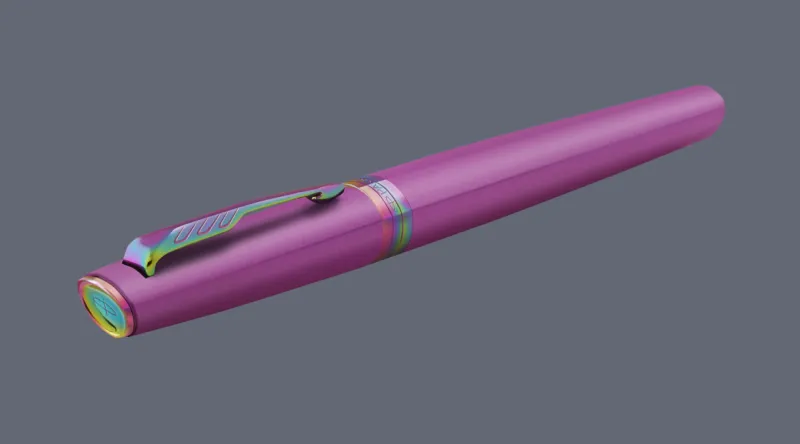Pióro wieczne Parker Meridian Grape RBT | Stalówka F - 2247774