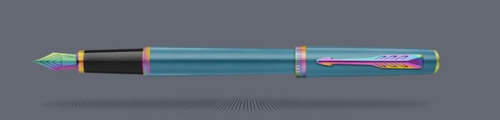 Pióro wieczne Parker Meridian Teal RBT | Stalówka F - 2247770